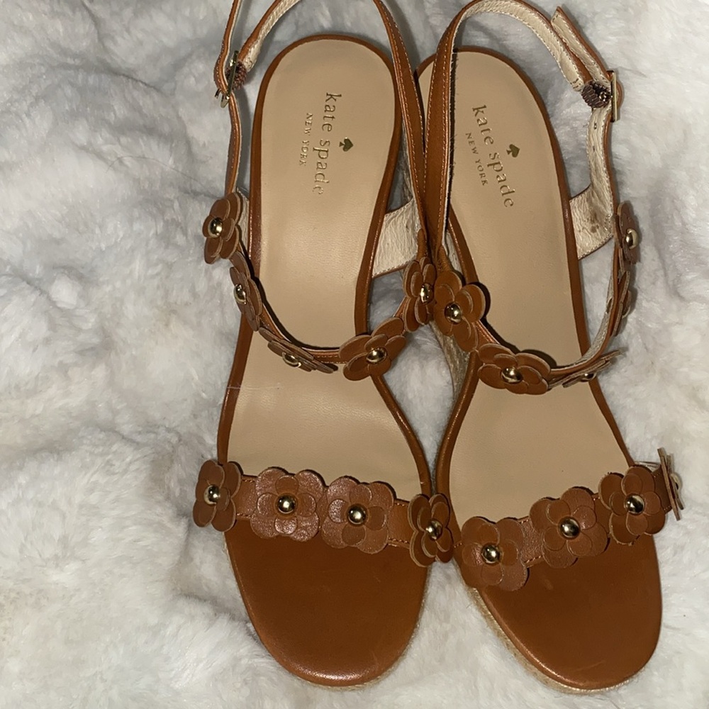 Kate Spade wedges size 10 - Picture 3 of 5